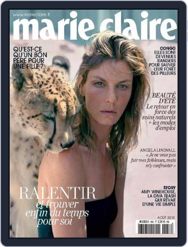 Marie Claire - France July 1st, 2015 Digital Back Issue Cover