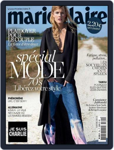 Marie Claire - France February 5th, 2015 Digital Back Issue Cover