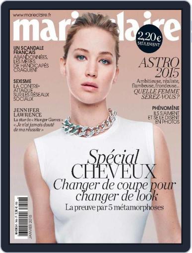 Marie Claire - France December 3rd, 2014 Digital Back Issue Cover