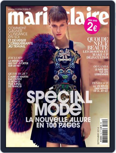 Marie Claire - France August 4th, 2014 Digital Back Issue Cover