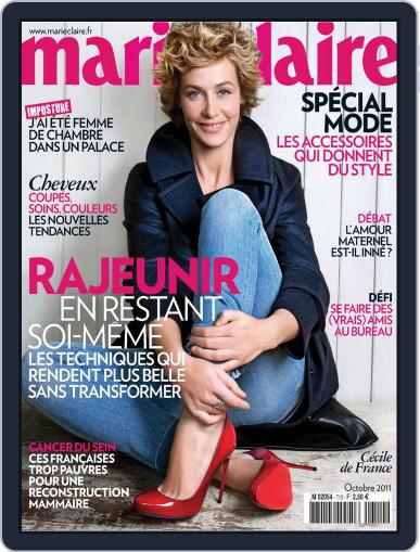 Marie Claire - France September 7th, 2011 Digital Back Issue Cover