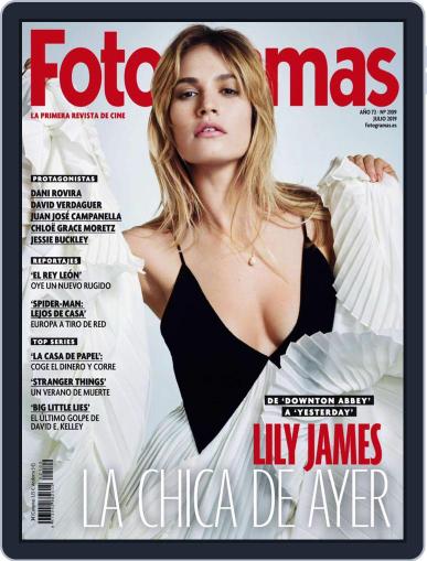 Fotogramas July 1st, 2019 Digital Back Issue Cover