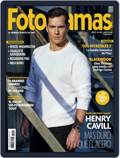 Fotogramas August 1st, 2018 Digital Back Issue Cover