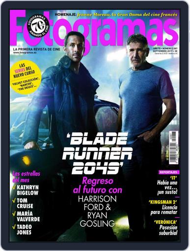 Fotogramas September 1st, 2017 Digital Back Issue Cover