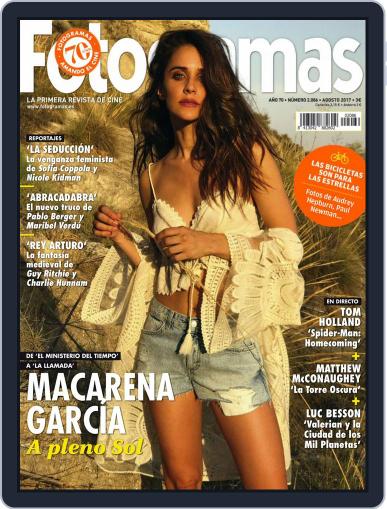 Fotogramas August 1st, 2017 Digital Back Issue Cover
