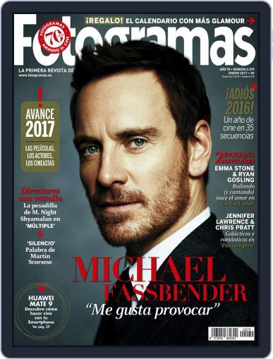 Fotogramas January 1st, 2017 Digital Back Issue Cover