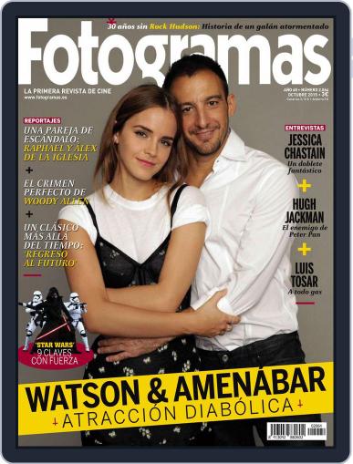 Fotogramas October 1st, 2015 Digital Back Issue Cover