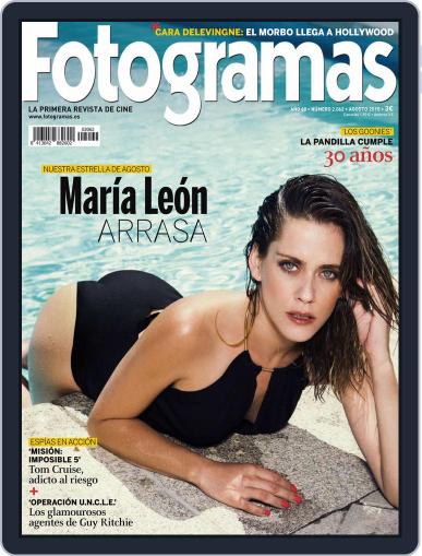 Fotogramas August 1st, 2015 Digital Back Issue Cover