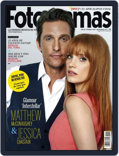 Fotogramas October 23rd, 2014 Digital Back Issue Cover