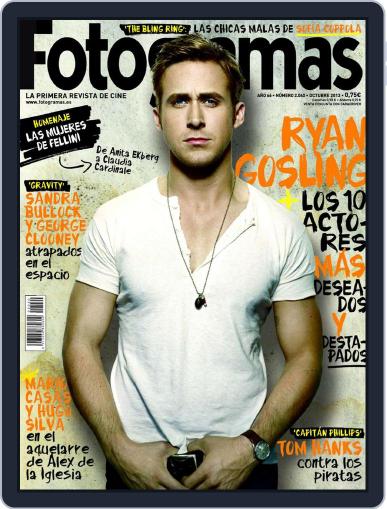 Fotogramas (Digital) September 26th, 2013 Issue Cover