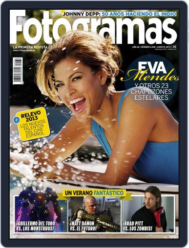 Fotogramas (Digital) July 25th, 2013 Issue Cover