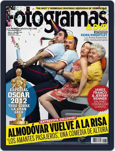 Fotogramas (Digital) February 27th, 2013 Issue Cover