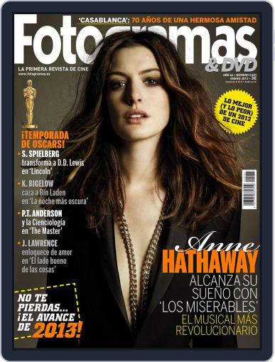Fotogramas (Digital) January 2nd, 2013 Issue Cover