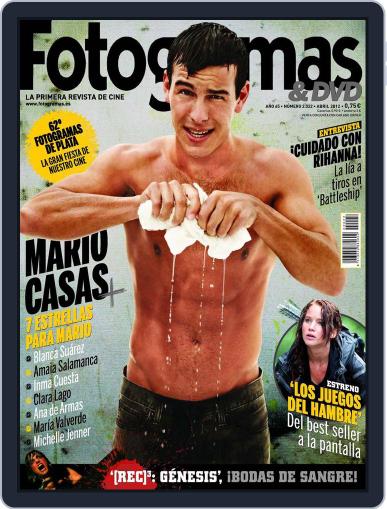 Fotogramas March 26th, 2012 Digital Back Issue Cover