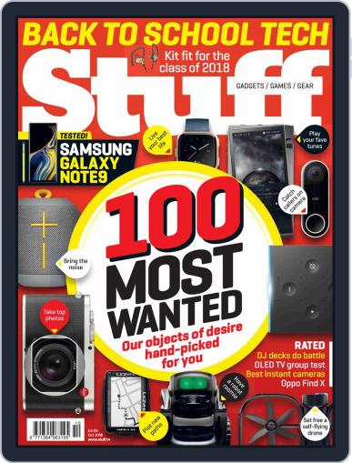 Stuff UK October 1st, 2018 Digital Back Issue Cover