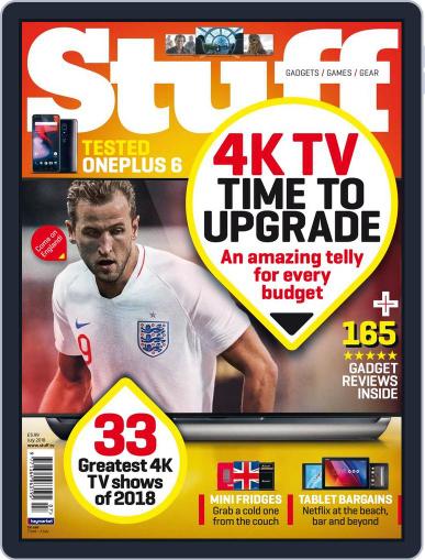 Stuff UK July 1st, 2018 Digital Back Issue Cover