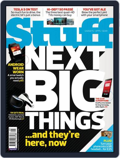 Stuff UK August 5th, 2014 Digital Back Issue Cover