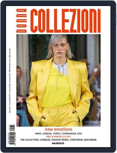 Collezioni Donna November 1st, 2016 Digital Back Issue Cover