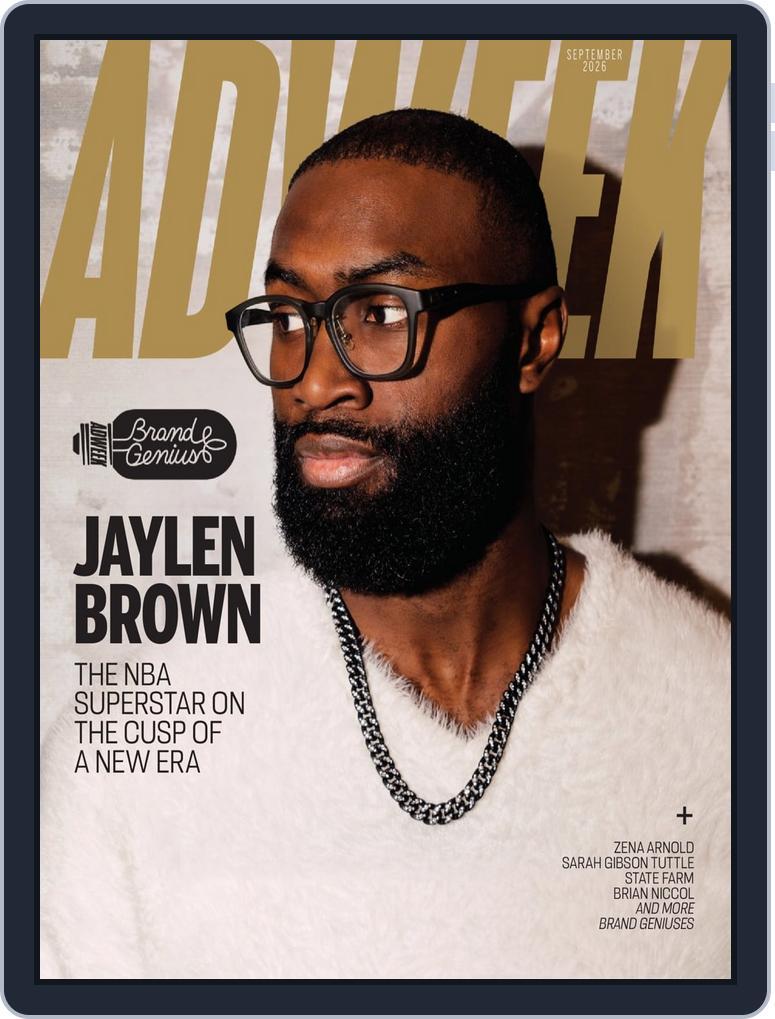 Adweek (Digital) Subscription                    September 1st, 2026 Issue