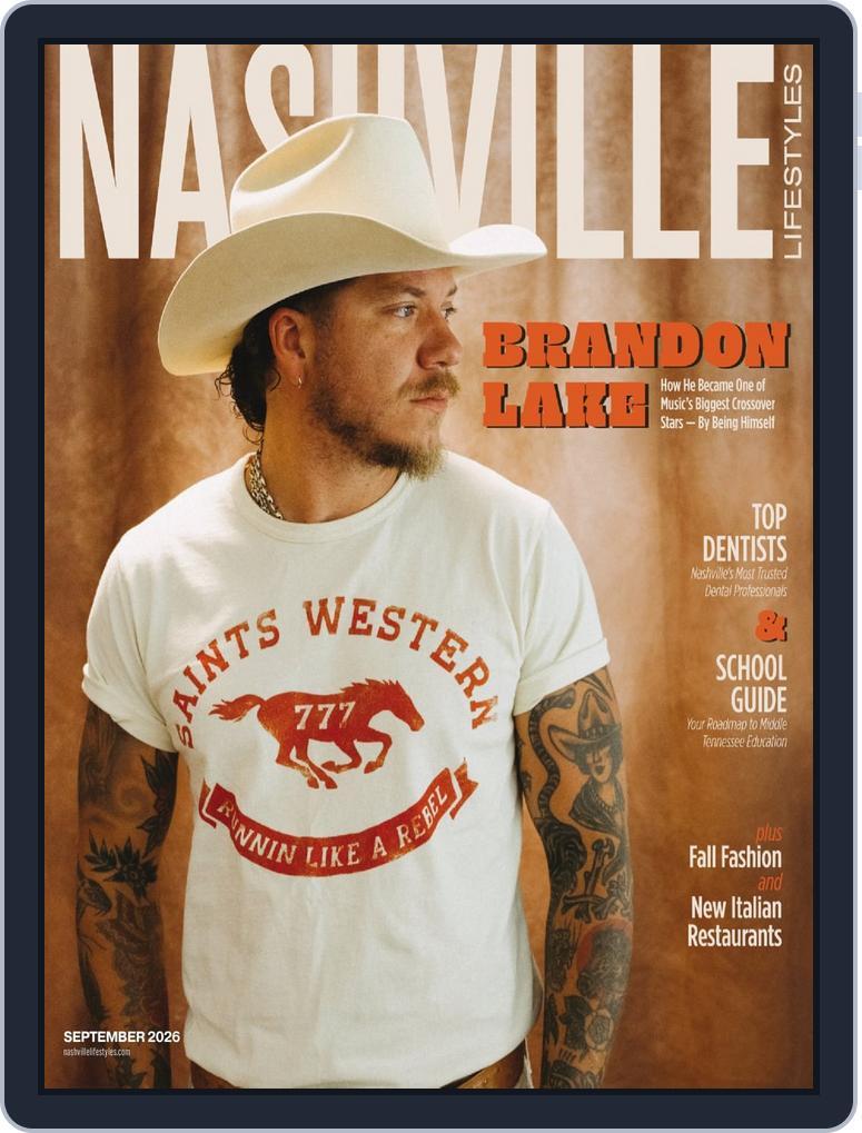 Nashville Lifestyles (Digital) Subscription                    September 1st, 2026 Issue