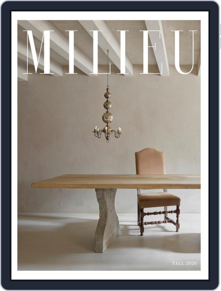 MILIEU (Digital) Subscription                    September 1st, 2026 Issue