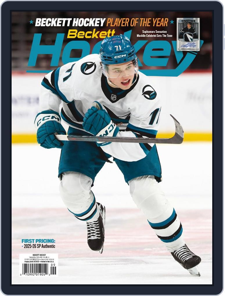 Beckett Hockey (Digital) Subscription                    September 1st, 2026 Issue