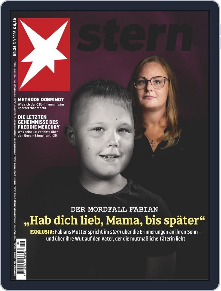 stern (Digital) Subscription                    September 2nd, 2026 Issue