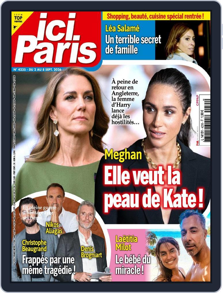 Ici Paris (Digital) Subscription                    September 2nd, 2026 Issue