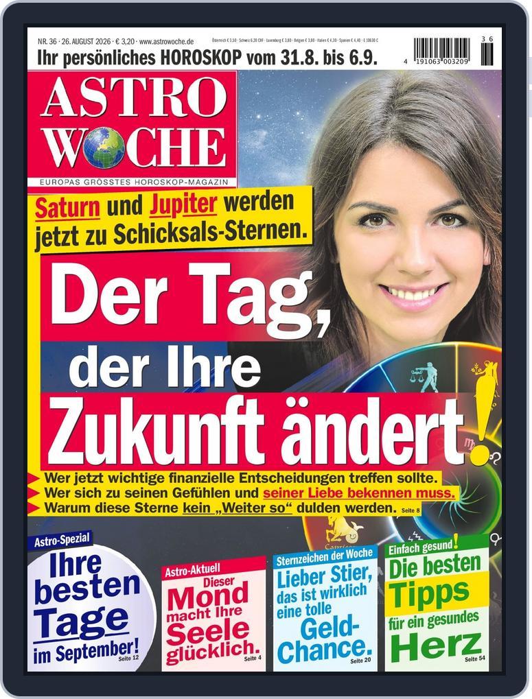 Astrowoche (Digital) Subscription                    September 2nd, 2026 Issue