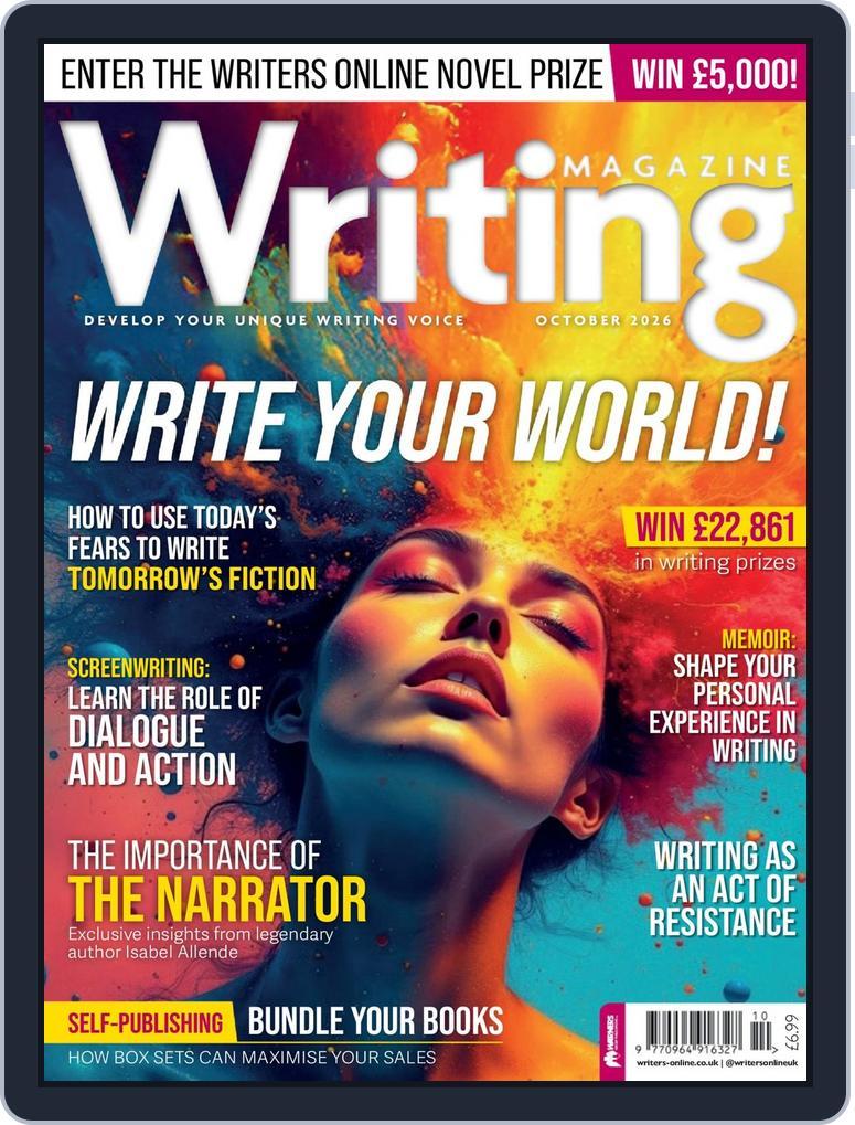 Writing (Digital) Subscription                    October 1st, 2026 Issue