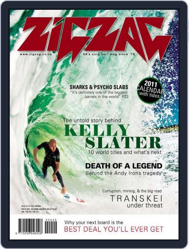 Zigzag December 17th, 2010 Digital Back Issue Cover