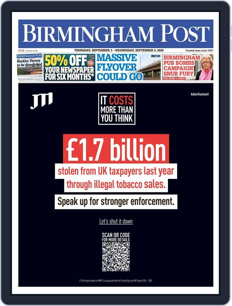 Birmingham Post (Digital) Subscription