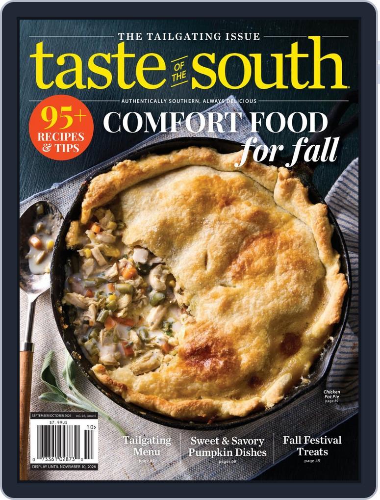 Taste of the South (Digital) Subscription                    September 1st, 2026 Issue