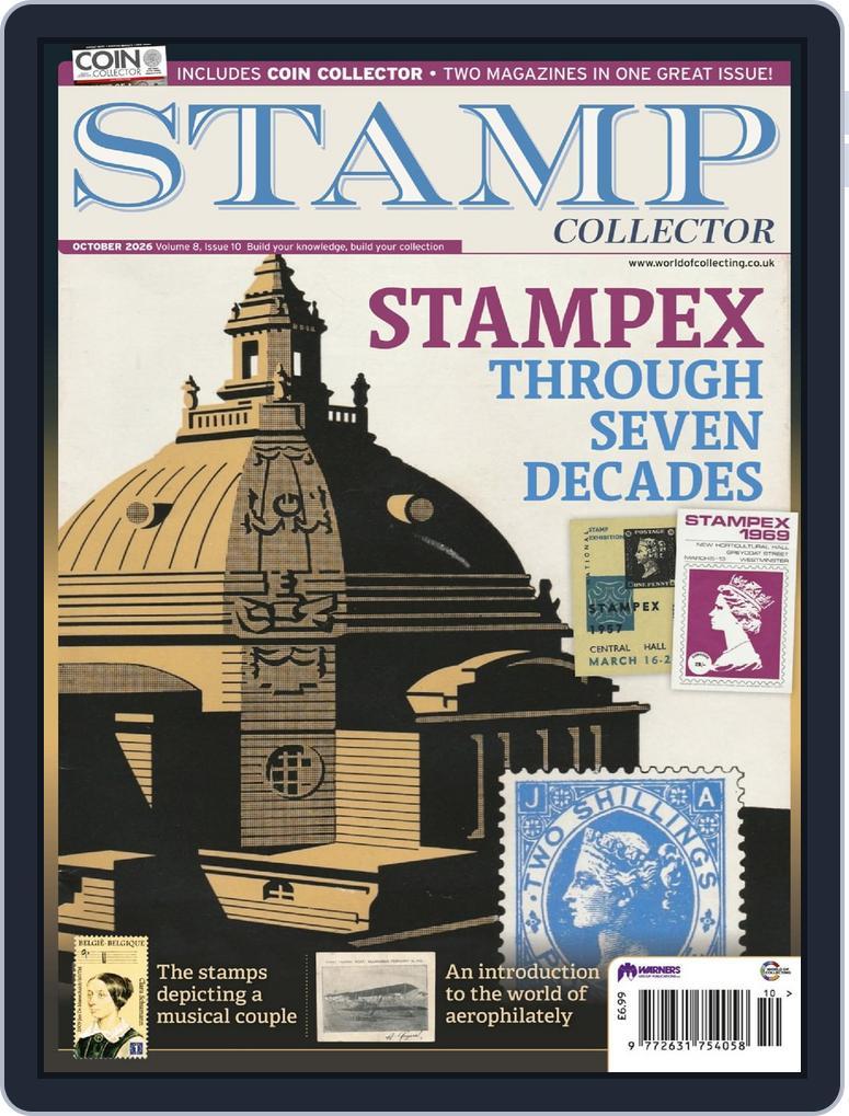 Stamp Collector (Digital) Subscription                    October 1st, 2026 Issue