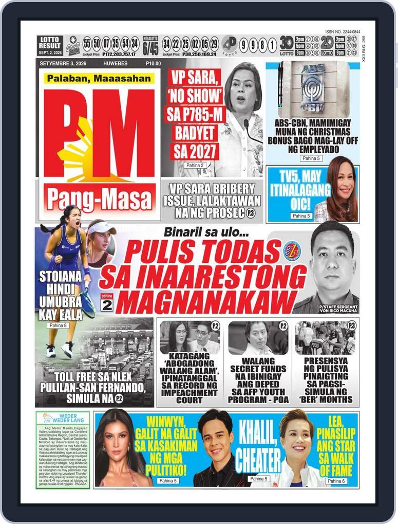Pang Masa (Digital) Subscription