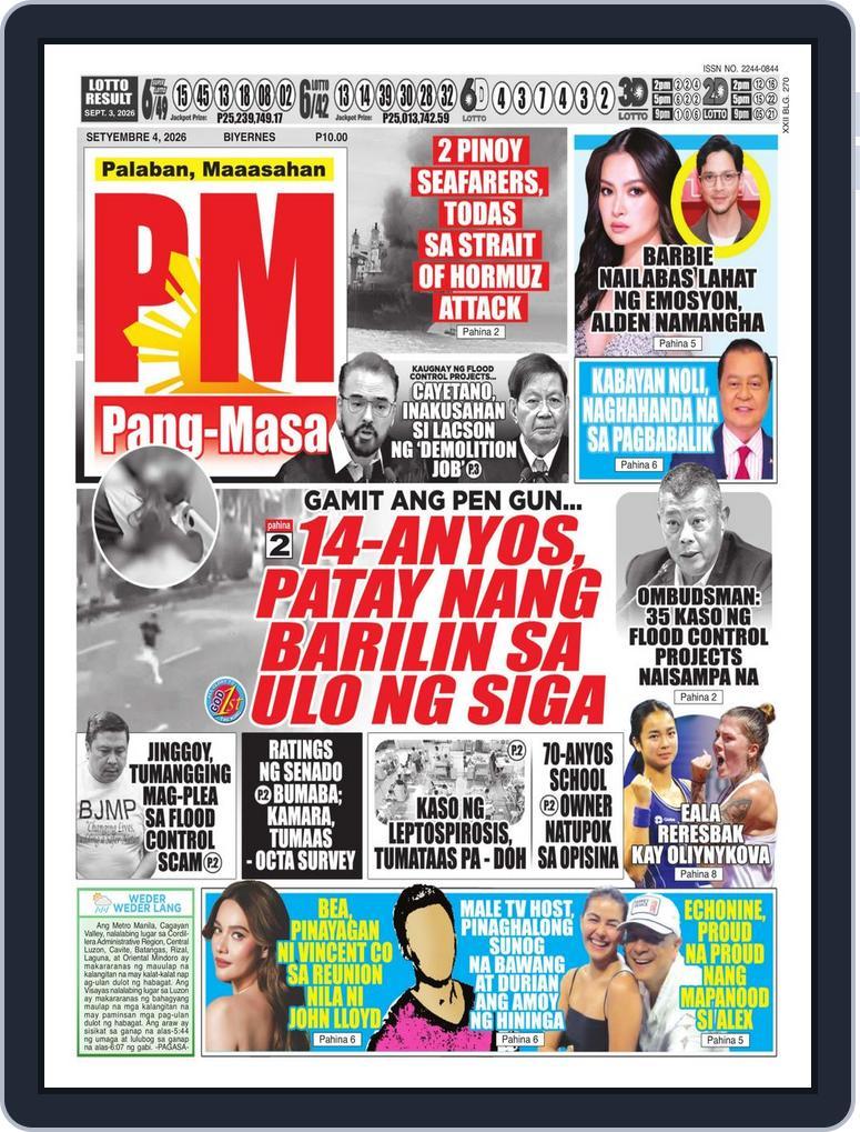 Pang Masa (Digital) Subscription
