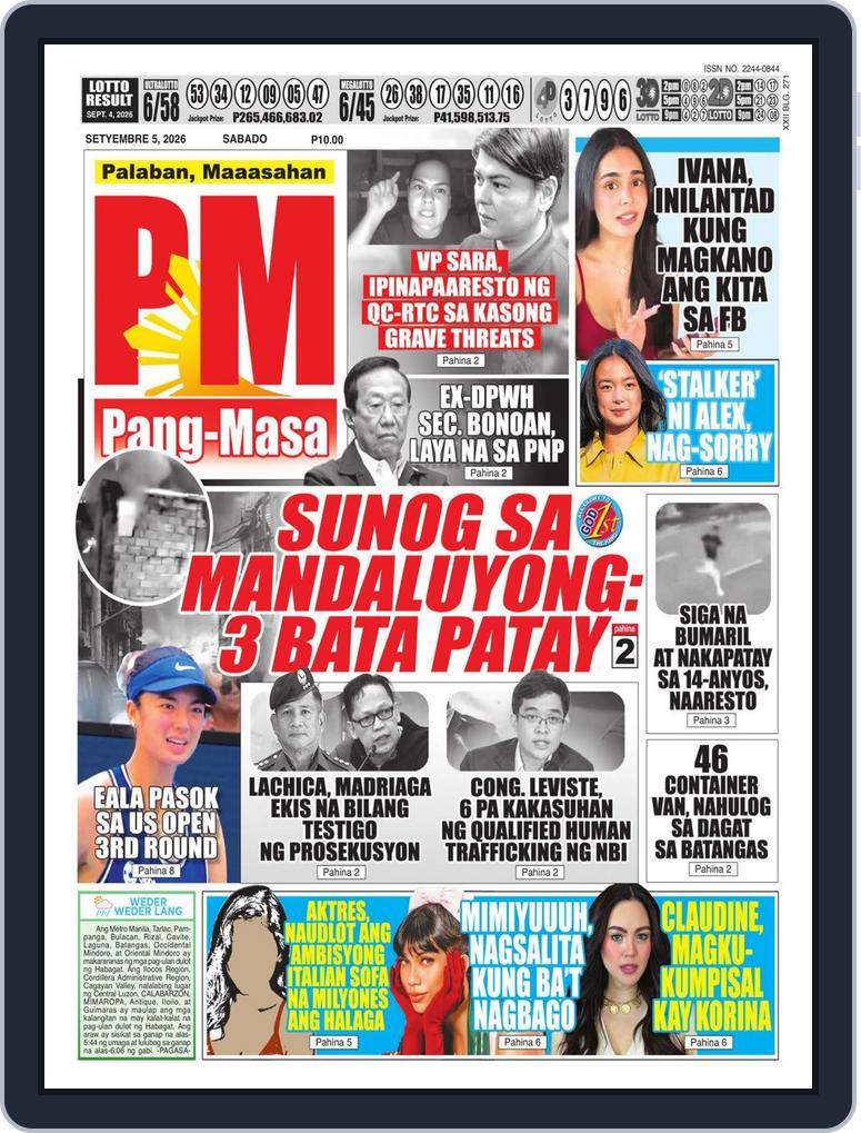 Pang Masa (Digital) Subscription