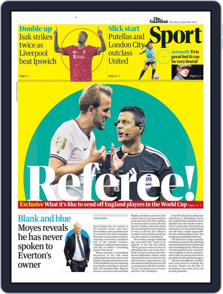 Guardian - Sport (Digital) Subscription