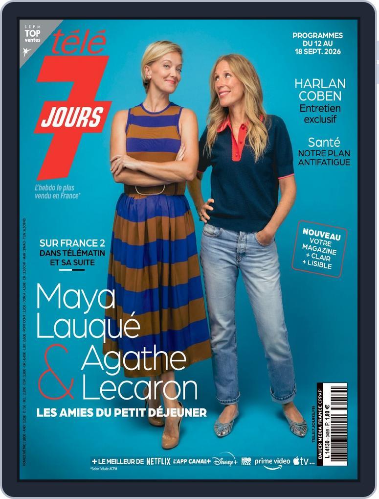 Télé 7 Jours (Digital) Subscription                    September 7th, 2026 Issue