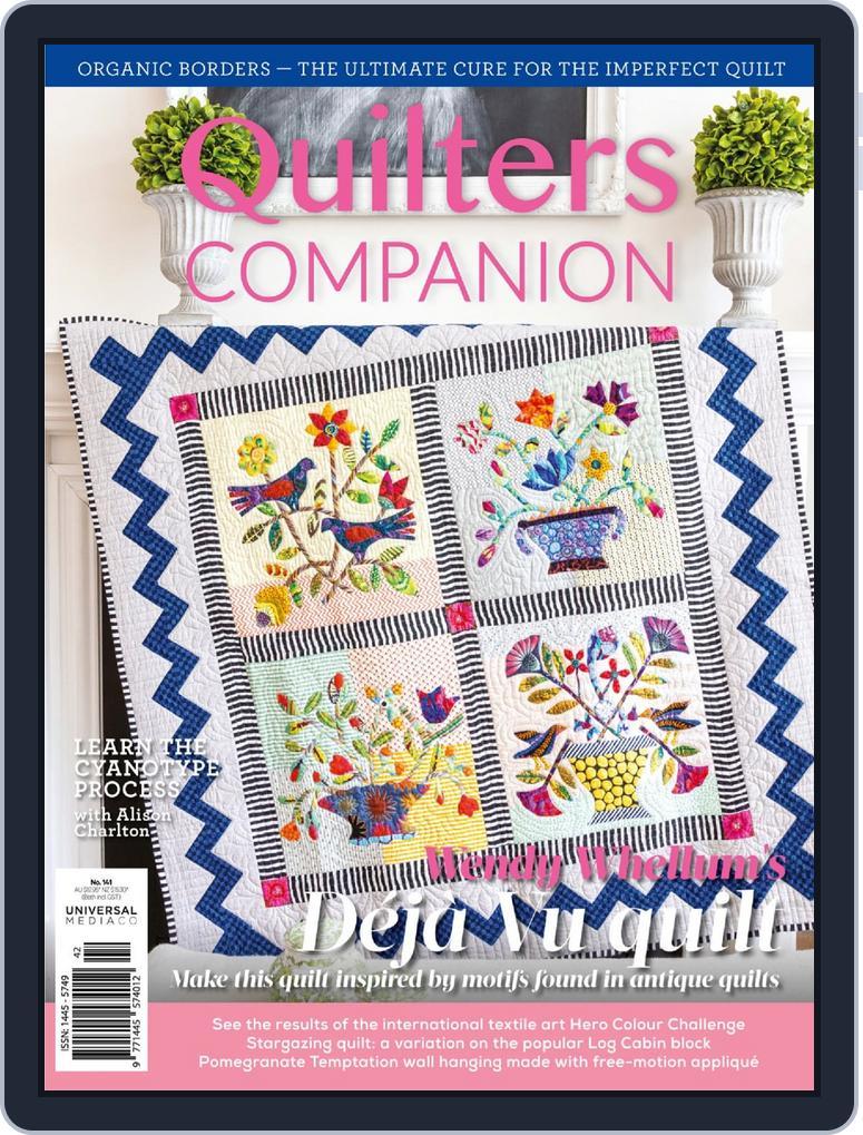 Quilters Companion (Digital) Subscription                    August 31st, 2026 Issue