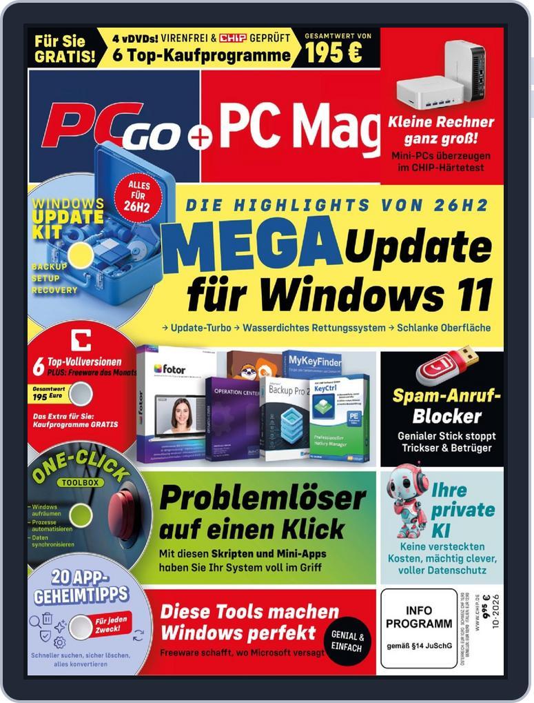 PC Magazin/PCgo (Digital) Subscription                    July 30th, 2026 Issue