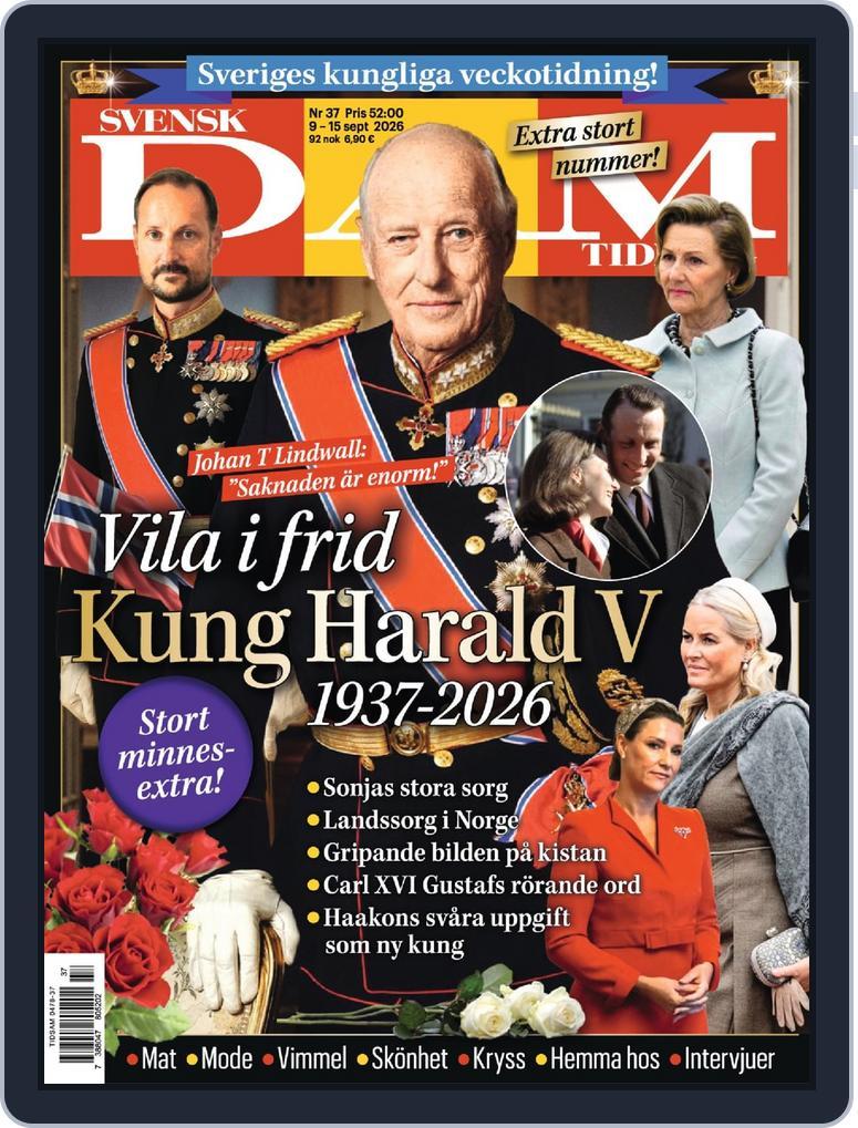 Svensk Damtidning (Digital) Subscription                    September 7th, 2026 Issue