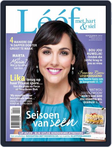 Lééf August 18th, 2014 Digital Back Issue Cover