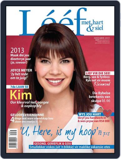 Lééf December 10th, 2012 Digital Back Issue Cover