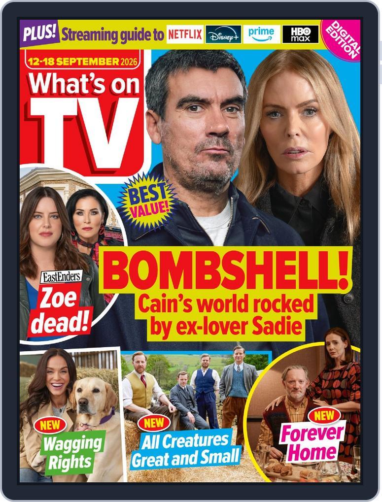 What's on TV (Digital) Subscription                    September 8th, 2026 Issue