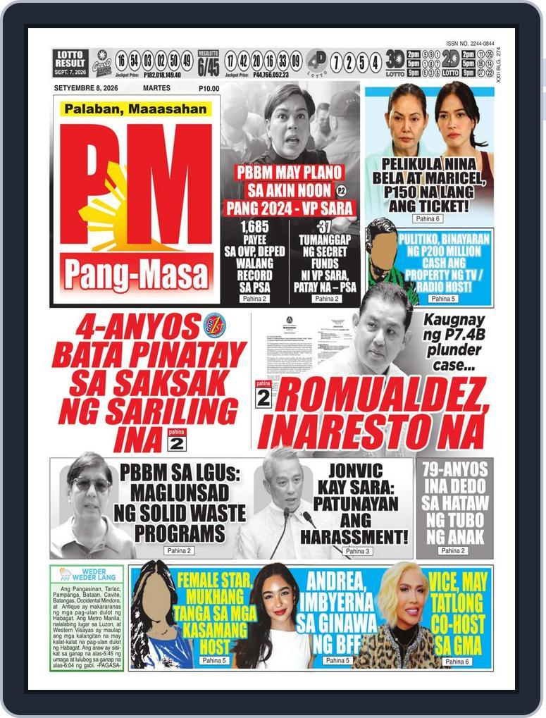 Pang Masa (Digital) Subscription