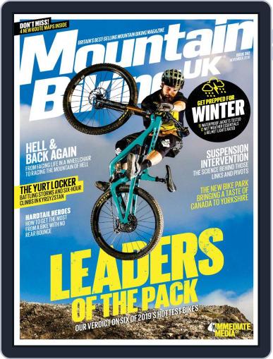 Mountain Biking UK November 1st, 2018 Digital Back Issue Cover