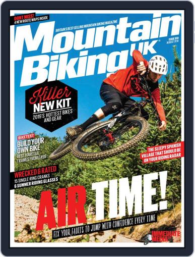 Mountain Biking UK August 1st, 2018 Digital Back Issue Cover