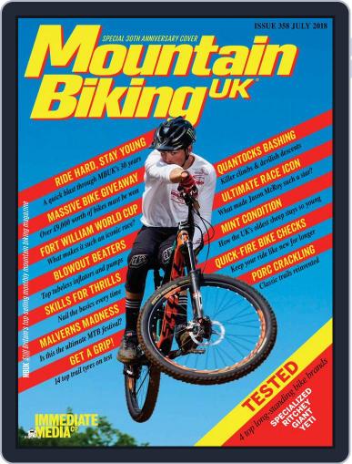 Mountain Biking UK July 1st, 2018 Digital Back Issue Cover