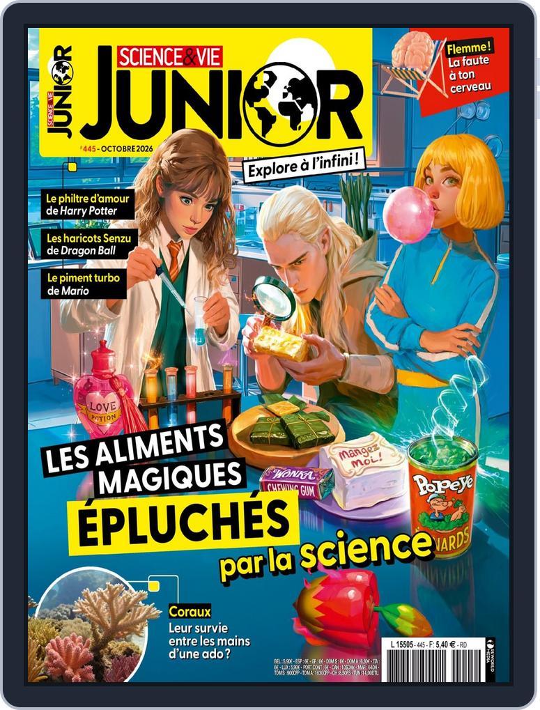 Science & Vie Junior (Digital) Subscription                    September 9th, 2026 Issue